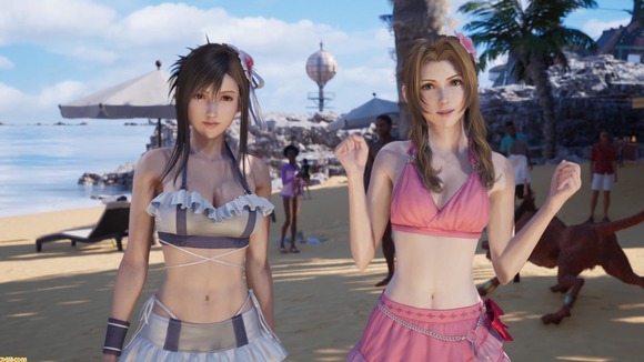 【画像】FF7リバース、あのキャラの水着を解禁ｗｗｗｗｗｗｗｗｗｗｗ