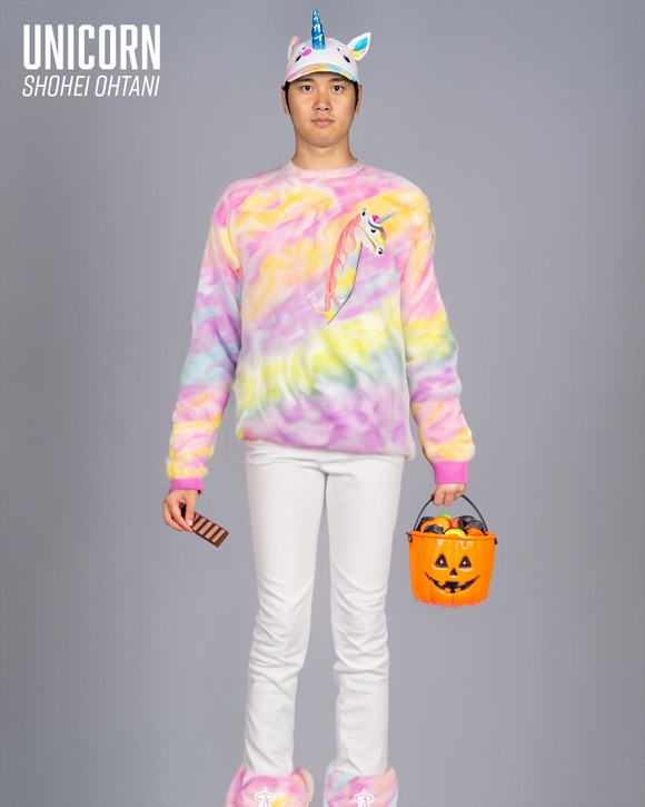 【画像】　大谷翔平さんのハロウィーンコスプレ、可愛すぎて悶絶する人が急増中ｗｗｗｗｗｗｗ
