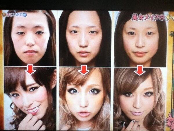 【画像】化粧前後の女性の顔面比較写真を貼っていくスレwwwwwwwwww : なんJクエスト