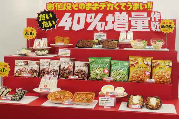 【朗報】ファミマさん、8月から40％増量する模様ｗｗｗｗｗｗｗ