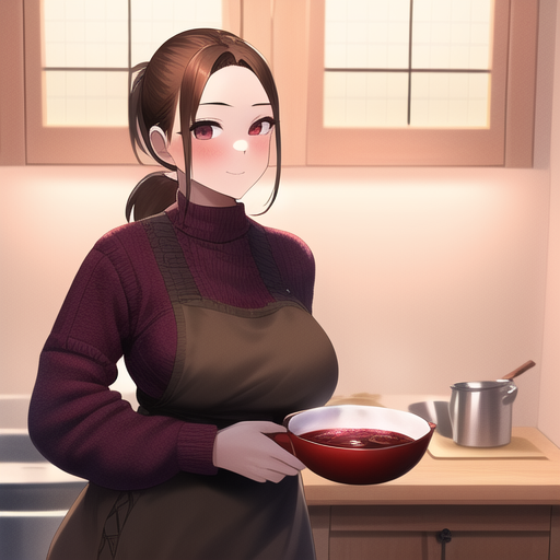 【画像】　ロシア妻「おかえりなさい。ボルシチ出来てるわよ」