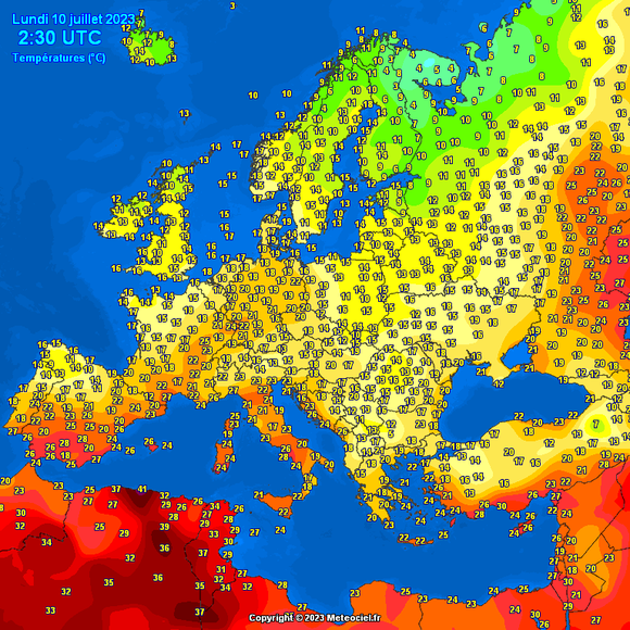 【画像】ヨーロッパさん、いくらなんでも涼しすぎるｗｗｗｗ