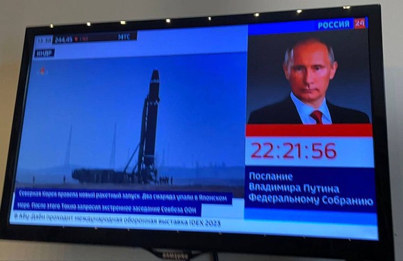 【画像あり】ロシアがスピーチのカウントダウンと共に晒してるICBMって何処に発射するつもりなの？