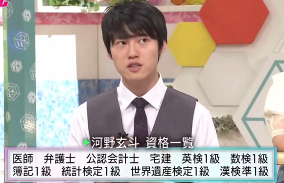 【画像】 テレビ「河野玄斗さんが持っている資格がこちらです」  →結果ｗｗｗｗｗｗｗｗｗｗｗｗｗｗｗｗ
