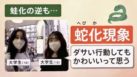 【悲報】『蛇化現象』とか言うのが作られてしまうｗｗｗｗｗｗｗｗｗｗｗｗｗ