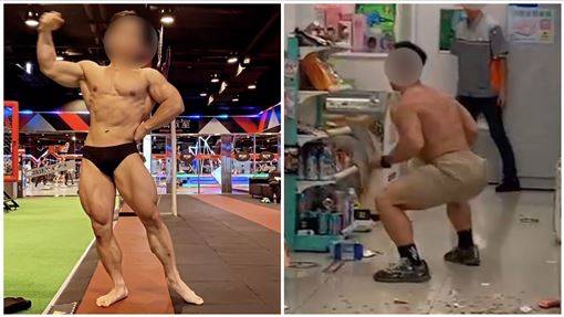 【動画あり】28歳のボディビルダー、セブンイレブンで自害騒ぎの末思ったより警官にボコボコにされる・・・