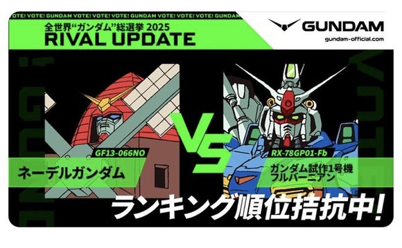 【悲報】ガンダム総選挙運営「フルバーニアンこいつと同レベルの人気だけどいいの？ｗｗｗｗ」
