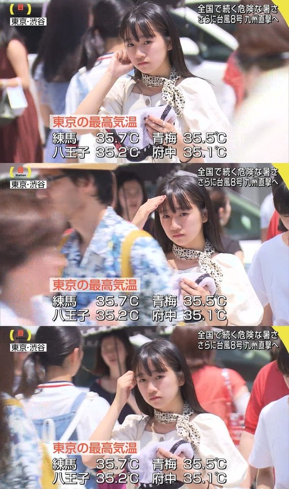 【画像】テレビに映った渋谷の通行人が美人すぎるｗｗｗｗｗｗｗｗｗｗｗ