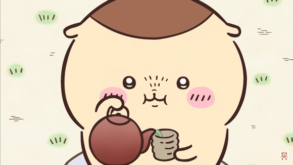 【悲報】　ちいかわのくりまんじゅう、アニメで酒をお茶に改変され原作厨大激怒ｗｗｗｗｗ