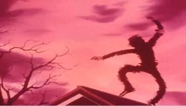 画像 地獄先生ぬ べ で屋根の上ででかい人影が気持ち悪い動きしながら踊ってる話ｗｗｗｗｗｗｗ なんjクエスト