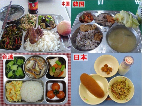 【悲報】東アジアの給食がこちらｗｗｗｗｗｗｗｗｗｗｗｗｗｗ