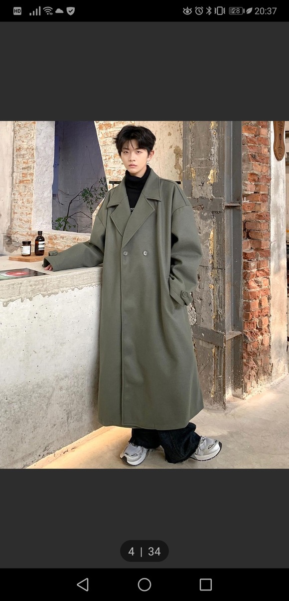 【悲報】　「オーバーサイズのコート」、陽キャのあいだで大流行してしまうｗｗｗｗｗｗ