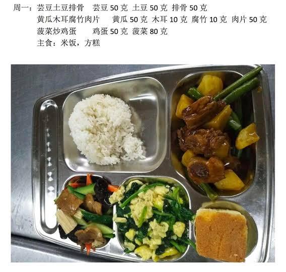 【悲報】中国の給食、なんか茶色くて不味そうｗｗｗｗｗｗｗｗｗｗ