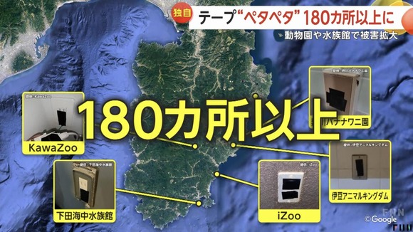 【画像】謎のミニスカ女子さん、動物園のコンセントに絶縁テープを貼りまくるｗｗｗｗｗｗｗｗｗｗ
