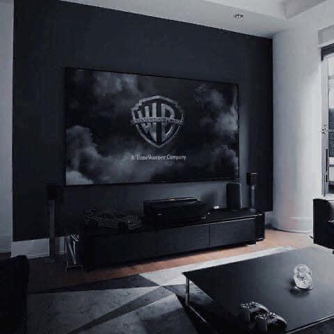 【画像】　黒色に統一された部屋、ガチでカッコよすぎるｗｗｗｗｗｗｗｗｗｗｗｗｗｗｗｗｗｗ