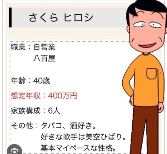 【悲報】まるこちゃんの親父の年収ｗｗｗｗｗｗｗｗｗｗｗｗｗｗｗｗ