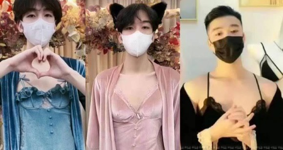 【画像】　中国政府「通販の女性の下着モデル禁止！男性が代わりに？それはOK。」