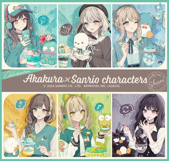 【画像】サンリオ、美少女キャラでお前らを狙い撃ちｗｗｗｗｗｗｗｗｗｗｗ