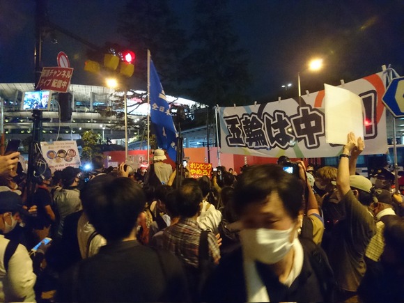 悲報 昨夜のオリンピック会場の外 マジでとんでもないことになっていた なんjクエスト