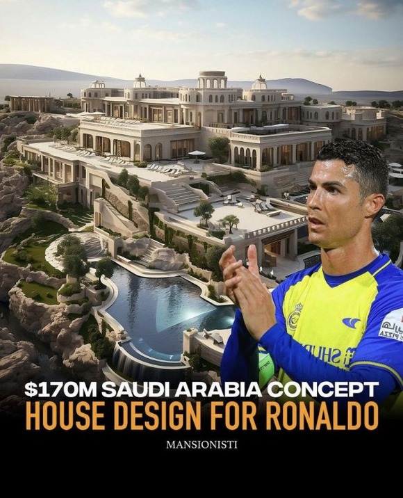 【画像】クリロナの住む170億ドルの自宅が公開される、これもう王族だろｗｗｗｗ