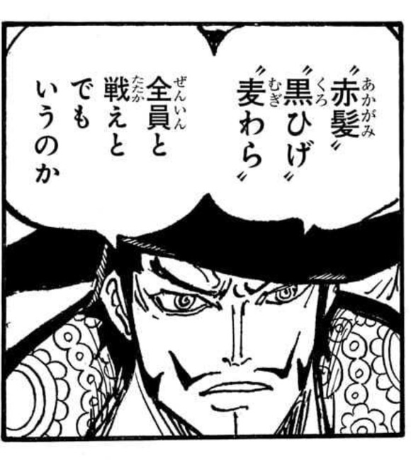 【ワンピース】　鷹の目のミホークさん、日和るｗｗｗｗｗｗｗｗｗｗｗｗ