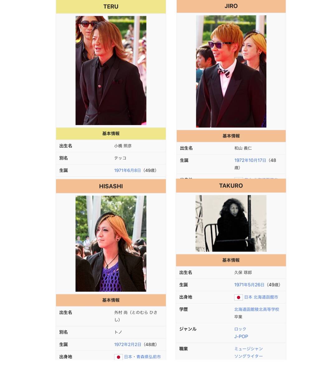 悲報 Glayのteruさん 変わり果てた姿になる なんjクエスト 悲報 Glayのteruさん 変わり果てた姿になる なんjクエスト
