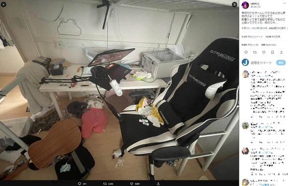 【悲報】JKプロゲーマー「徹夜でゲームしてたら父が入ってきて部屋をなぎ倒してぶん殴って出てった」