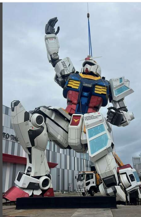 【画像】ガンダムさん、万博でとんでもない辱めをうけてしまうｗｗｗｗｗｗ