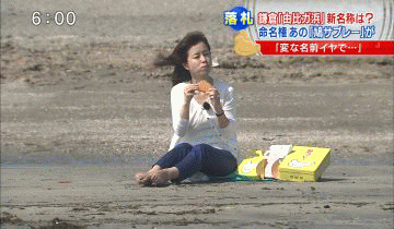 トンビに鳩サブレ取られちゃう女の子ｗｗｗｗｗｗｗｗｗｗ Gif なんjクエスト