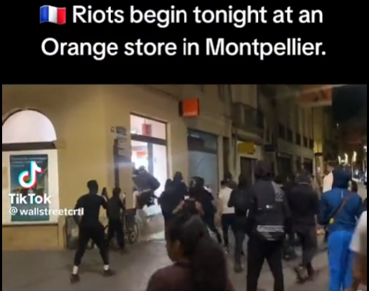【動画】　フランスの若者、略奪がやめられない止められない・・・