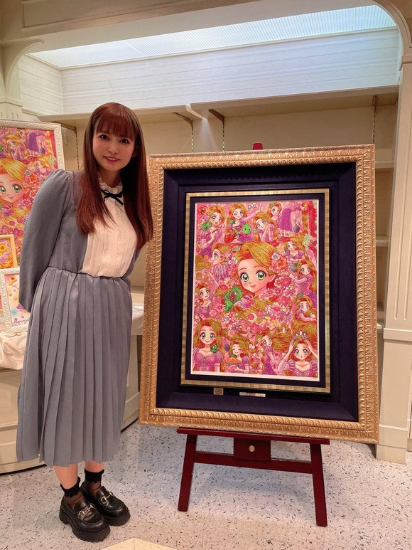 【驚愕】中川翔子さん、自身が手がけた特別アートが衝撃の値段で出品されるｗｗｗｗｗｗｗｗ