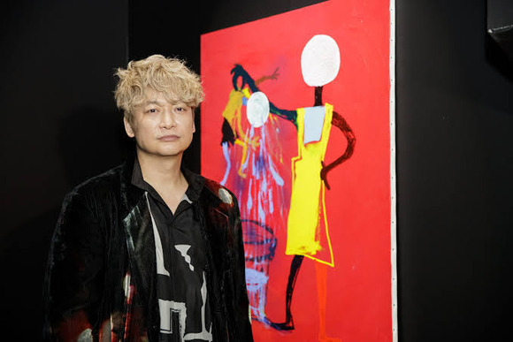 【朗報】人気アイドル香取慎吾さんの個展　福岡市美術館で開催　テーマは「光と闇」