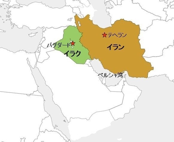 【悲報】日本人「イラクとイラン？どうせ似たような国やろ」ワイ「それではこちらをご覧ください」