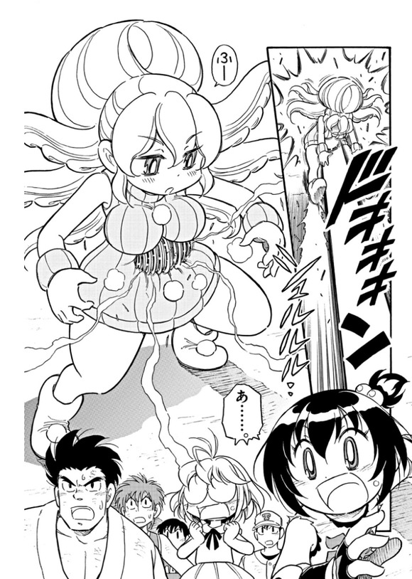 【画像】　ドッジ弾平の娘が主人公の続編、2話目にしてさらに恵体女子キャラを増やすｗｗｗｗｗ