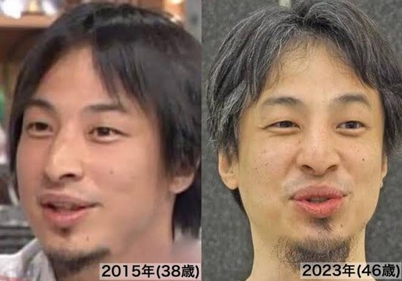 【画像】ひろゆき、たった8年間で老けるｗｗｗｗｗｗｗｗｗｗ