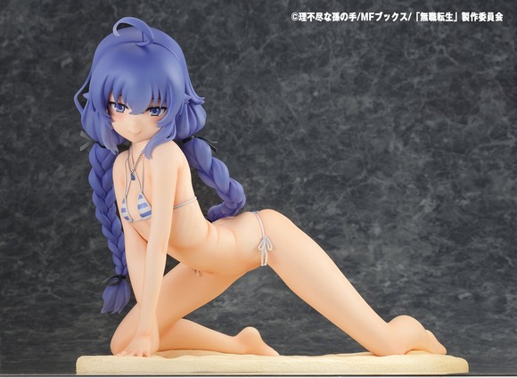 【画像】無職転生ロキシーのマイクロビキニフィギュアが公開されてしまう