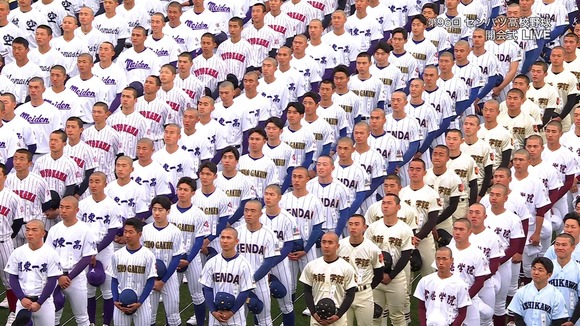 【画像】高校球児さん、まだまだ丸刈りが圧倒的多数と判明するｗｗｗｗｗｗｗｗｗｗｗｗｗｗｗｗｗ