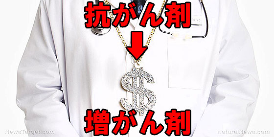 『抗がん剤⇒増がん剤』