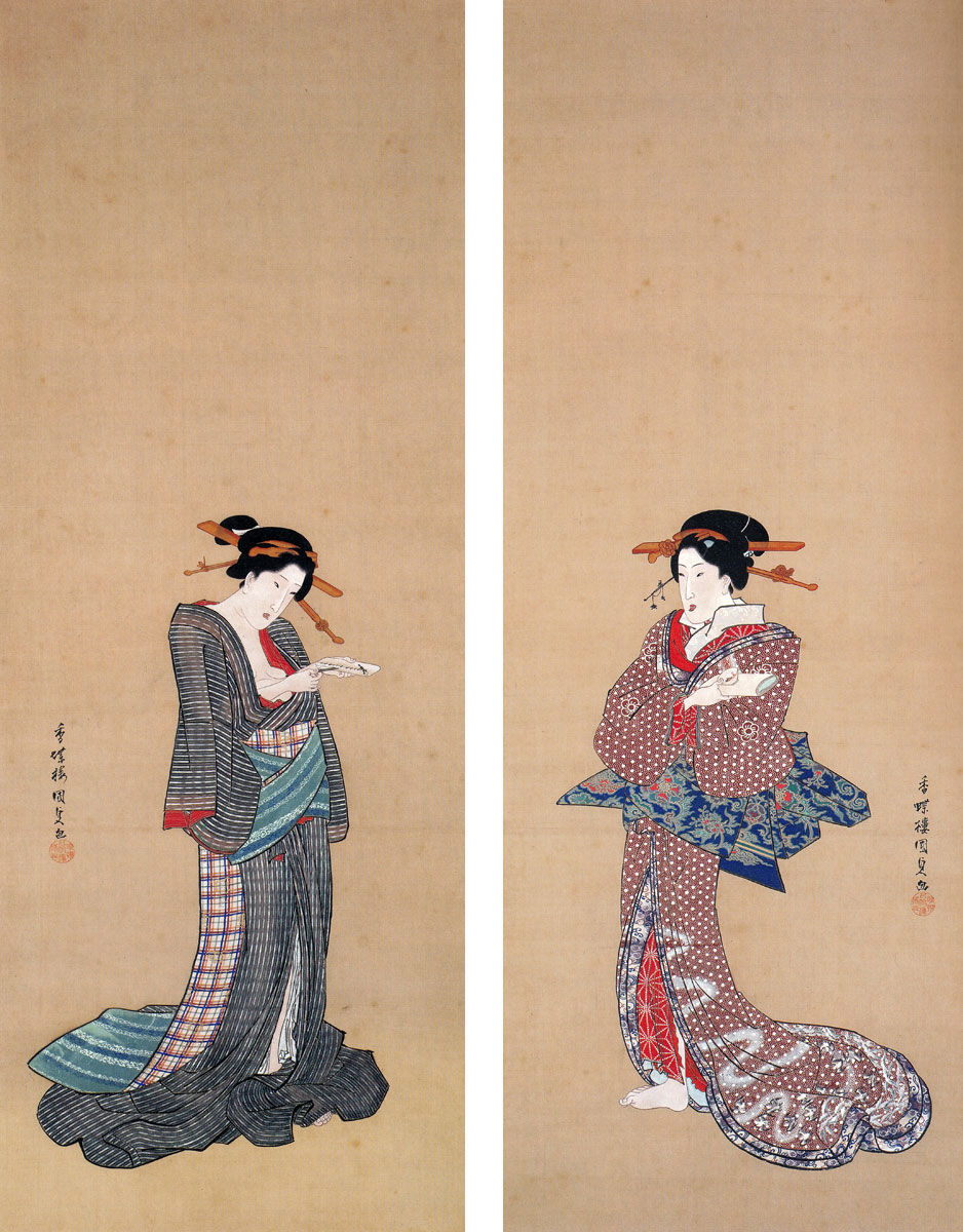 肉筆浮世絵 美の競艶』 : じいさんのえにっき