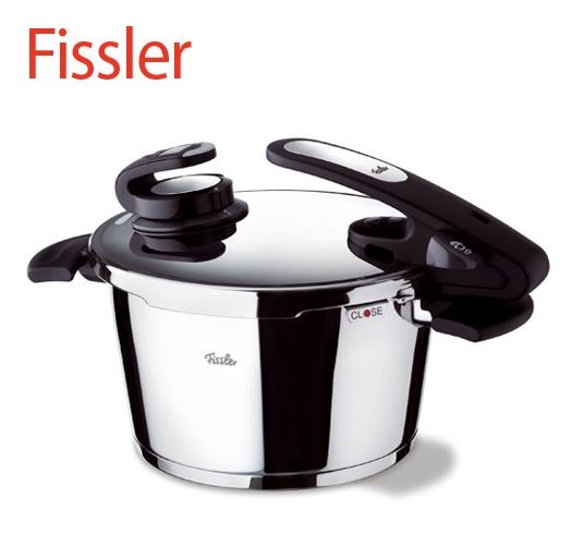 ドイツキッチンのブログ : フィスラー(Fissler)エディション低い圧力鍋4.5Lタイマー付き(新商品)・正規品の個人輸入通販「ドイツキッチン」