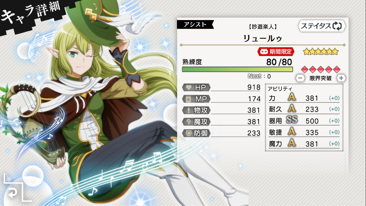 アルゴノゥト前章キャラ評価 リュールゥ編 どっこんのダンメモ攻略