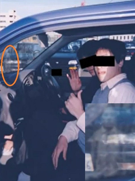 写真に写る不気味なおじさん