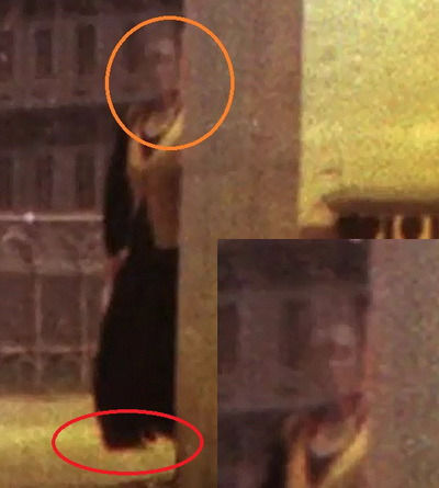 足と顔のない幽霊