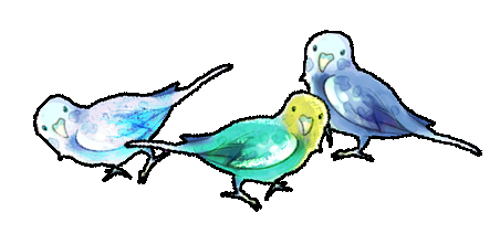 モンスター画像素材 鳥さん多め どくきなこ