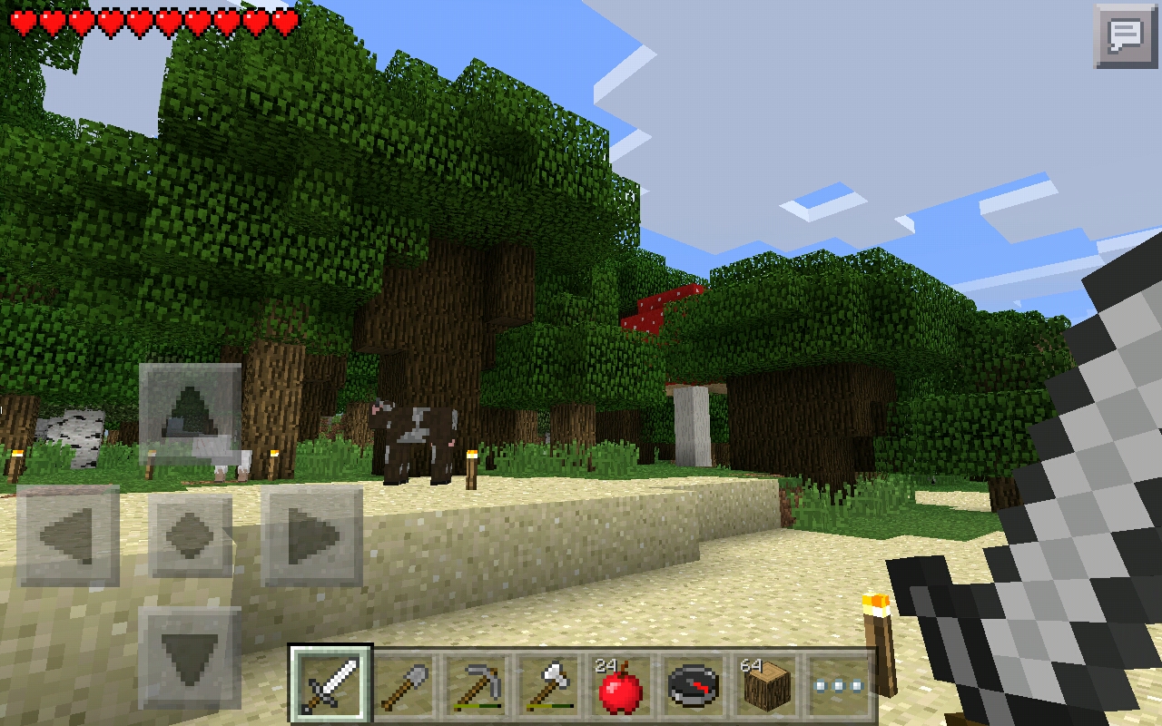 マインクラフトpe ダークオーク地域に集落を作る マインクラフトpe 村を豊かにしたい