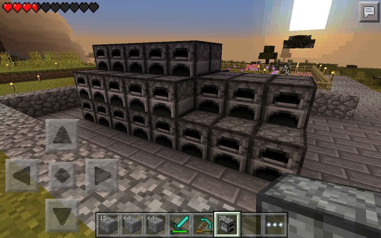 マインクラフトpe 鍛冶屋を建てる マインクラフトpe 村を豊かにしたい