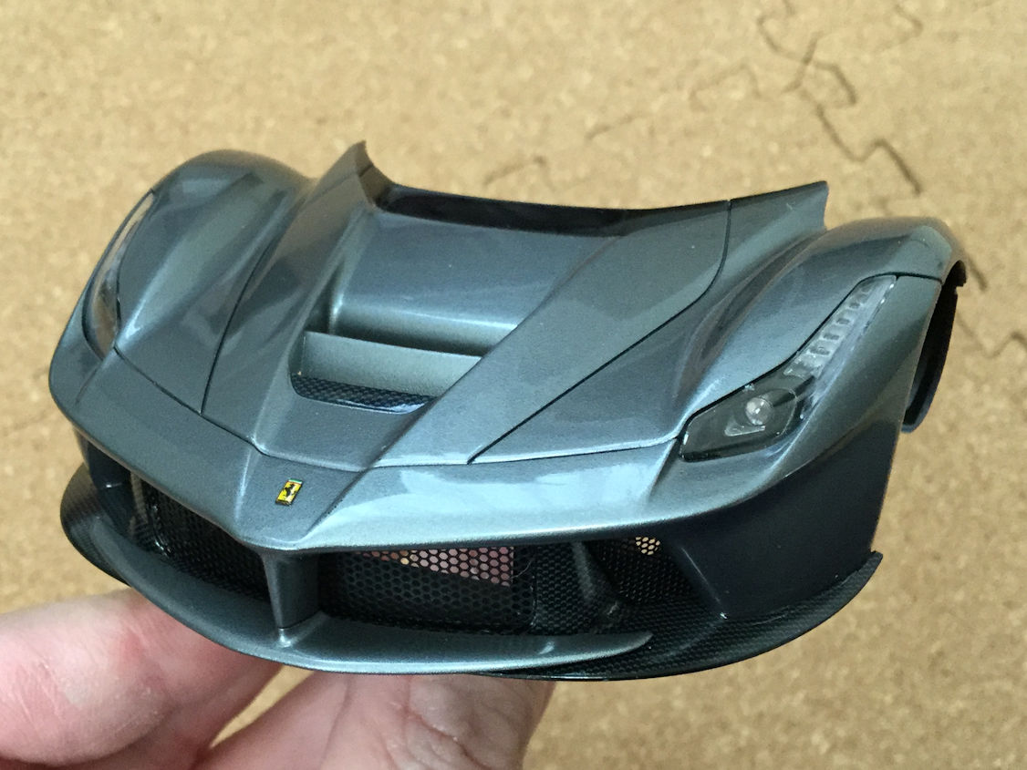タミヤ 1 24 ラフェラーリ 製作22 ビアンコ藤