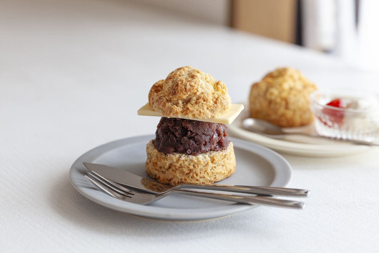 新潟カフェスイーツ 03 ほっこり優しい あんバタースコーン フリーペーパー編集長のブログ