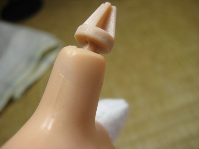 ソフビ同士の接触部分が溶ける 2 試行錯誤のドール部屋 ソフビ同士の接触部分が溶ける 2 試行錯誤のドール部屋