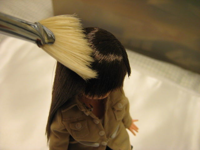 ドールヘアに付く埃 ほこり の落とし方 試行錯誤のドール部屋